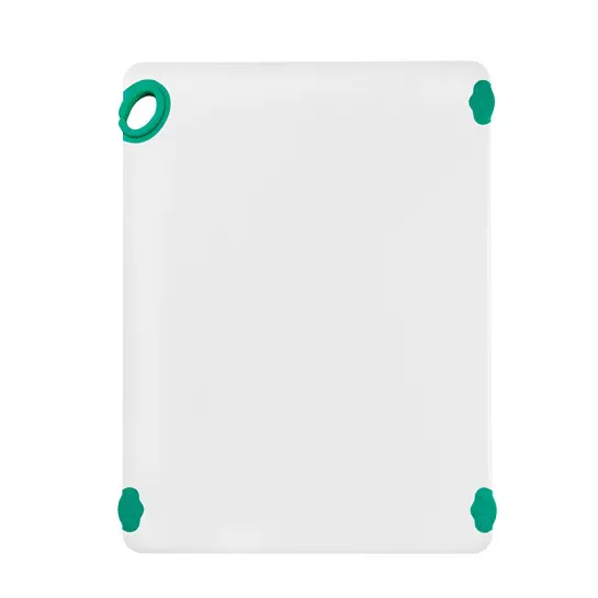 Winco CBN-1824GR Green StatikBoard Co-Polymer Plastic Cutting Board - 18” x 24” x 1/2"