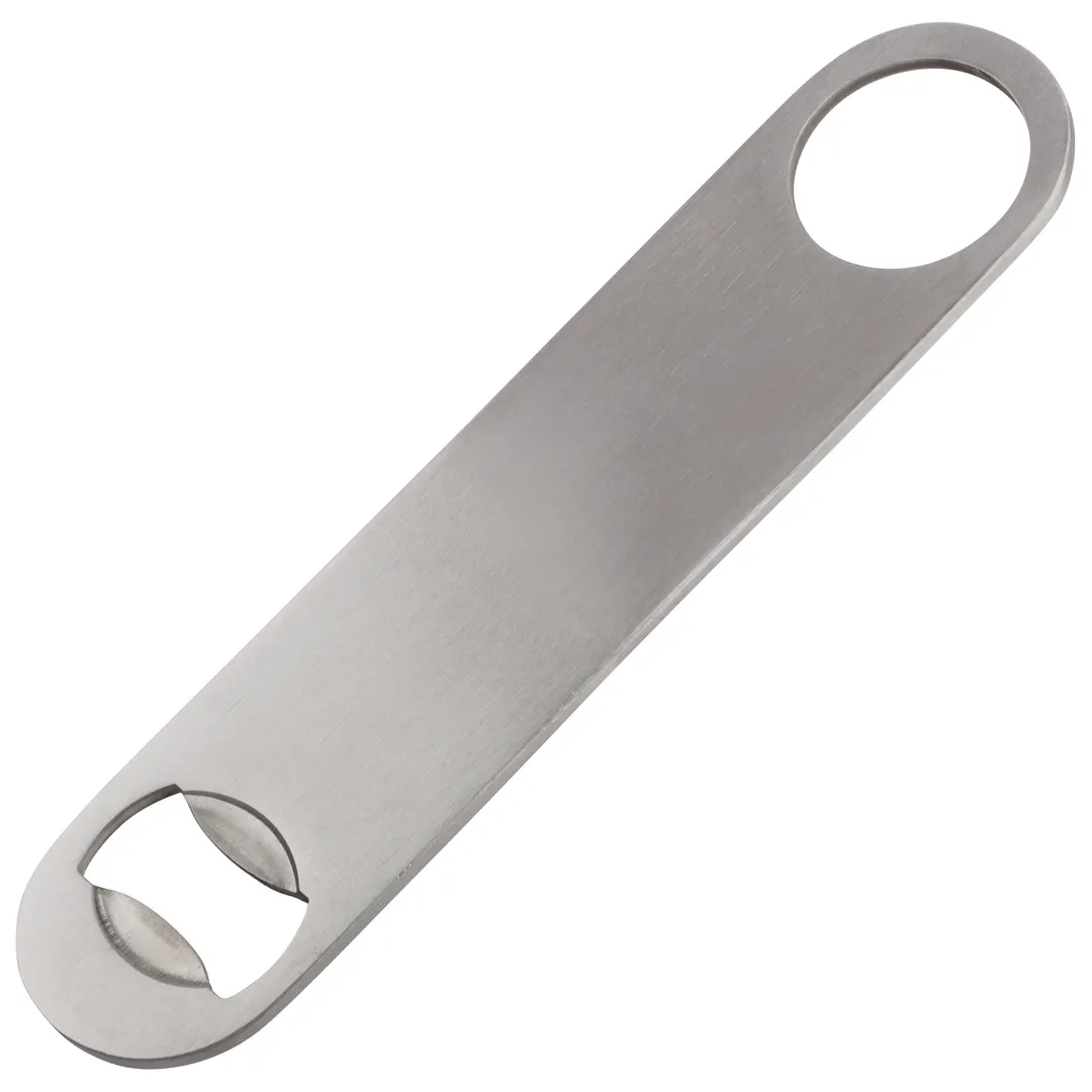 Winco CO-301 Bottle Opener, 7"L, Flat, Stainless Steel