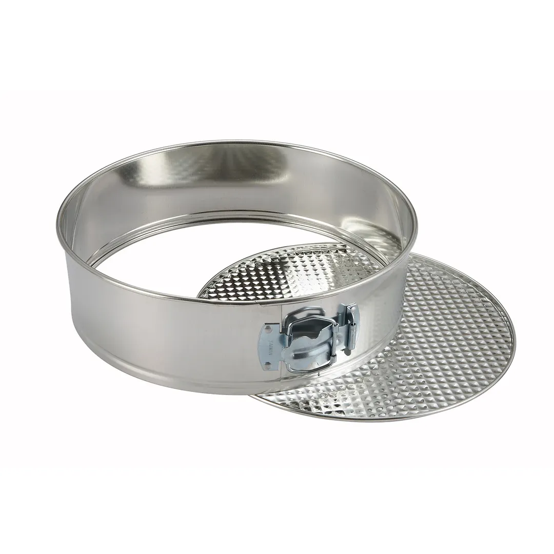 Winco CPSF-10 Springform Pan, 10" x 3"H, with Detachable Bottom, Tin