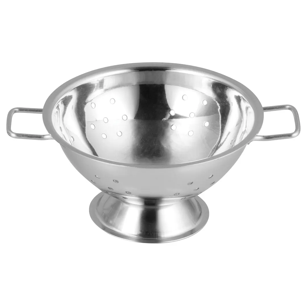 Winco DDSC-101S 3-3/4" Stainless Steel 2 oz. Mini Colander, Round