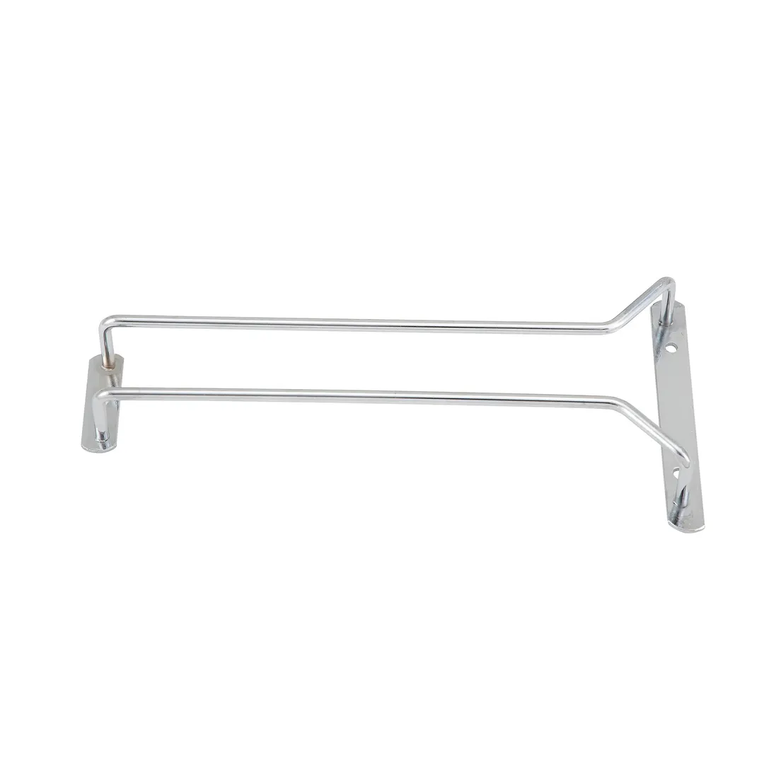 Winco GHC-10 10" Wire Glass Hanger, Chrome Plated