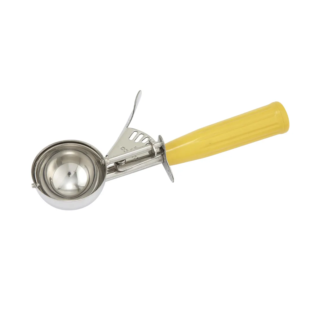 Winco ICD-20 Size 20 Stainless Steel Ice Cream Disher with Plastic Handle