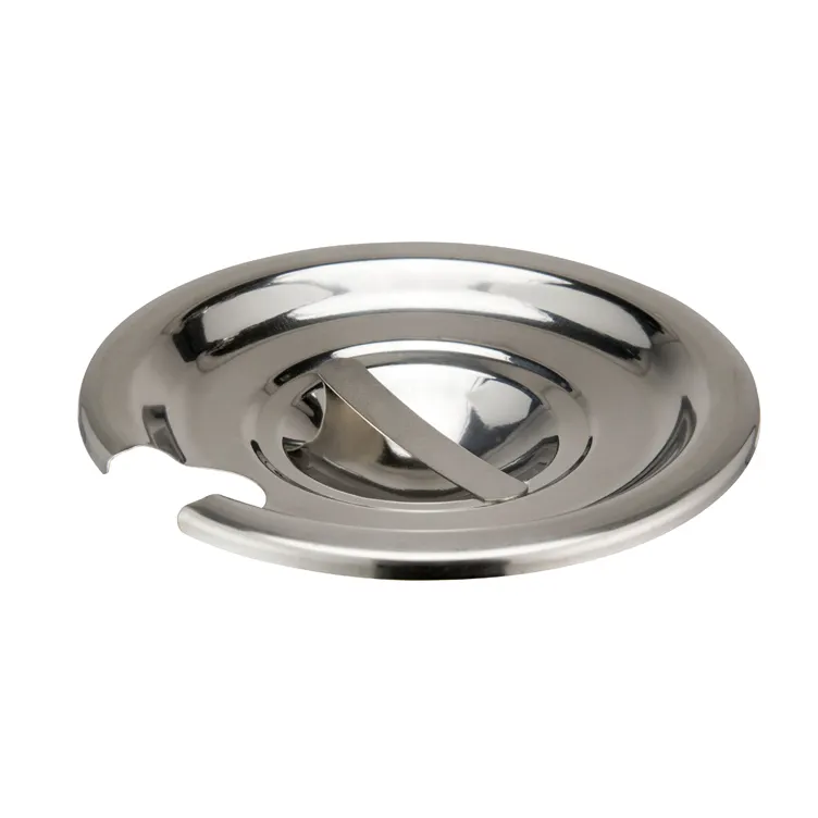 Winco INSC-2.5 Inset Cover for 2 1/2 qt, Heavy Weight Stainless Steel