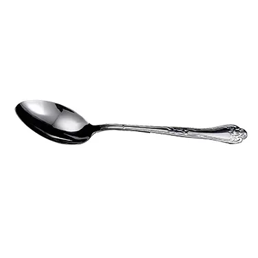 Winco LE-11 Elegance 11" Stainless Steel Solid Bowl Serving Spoon