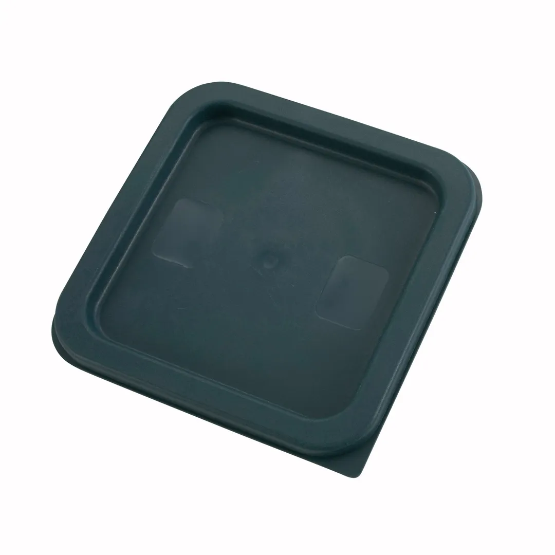 Winco PECC-24 Polyethylene Green 2 and 4 Qt. Food Container Cover