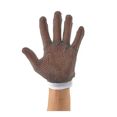 Winco PMG-1S Small Light Weight Stainless Steel Protective Mesh Gloves