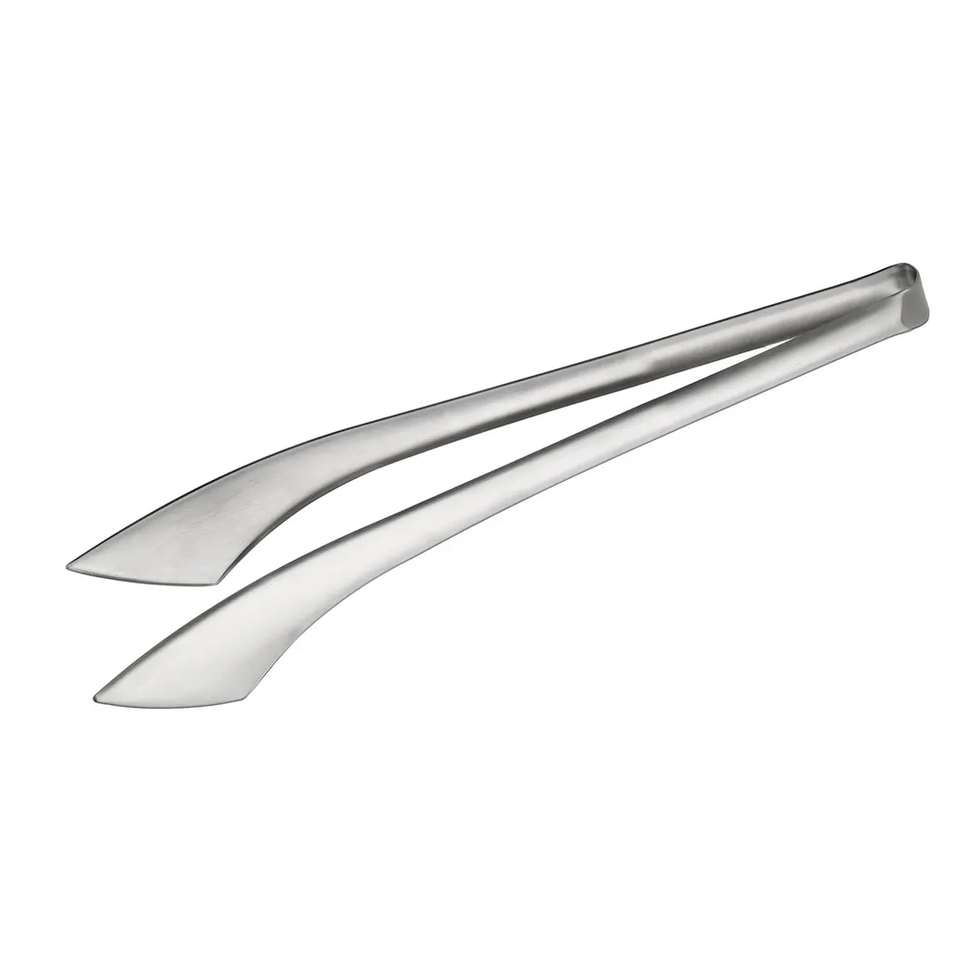 Winco STH-13 Serving Tongs, 13-1/2", Long, Dishwasher Safe, Satin Finish