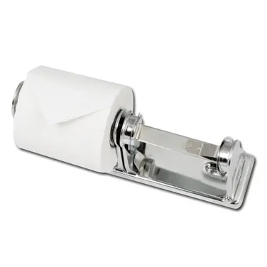 Winco TTH-2 Toilet Tissue Holder, Double Roll, Steel, Chrome Plated