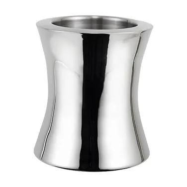 Winco WC-60 Wine Cooler, 60 oz., 6" Dia. X 7"H, Double Walled, Hourglass Shape