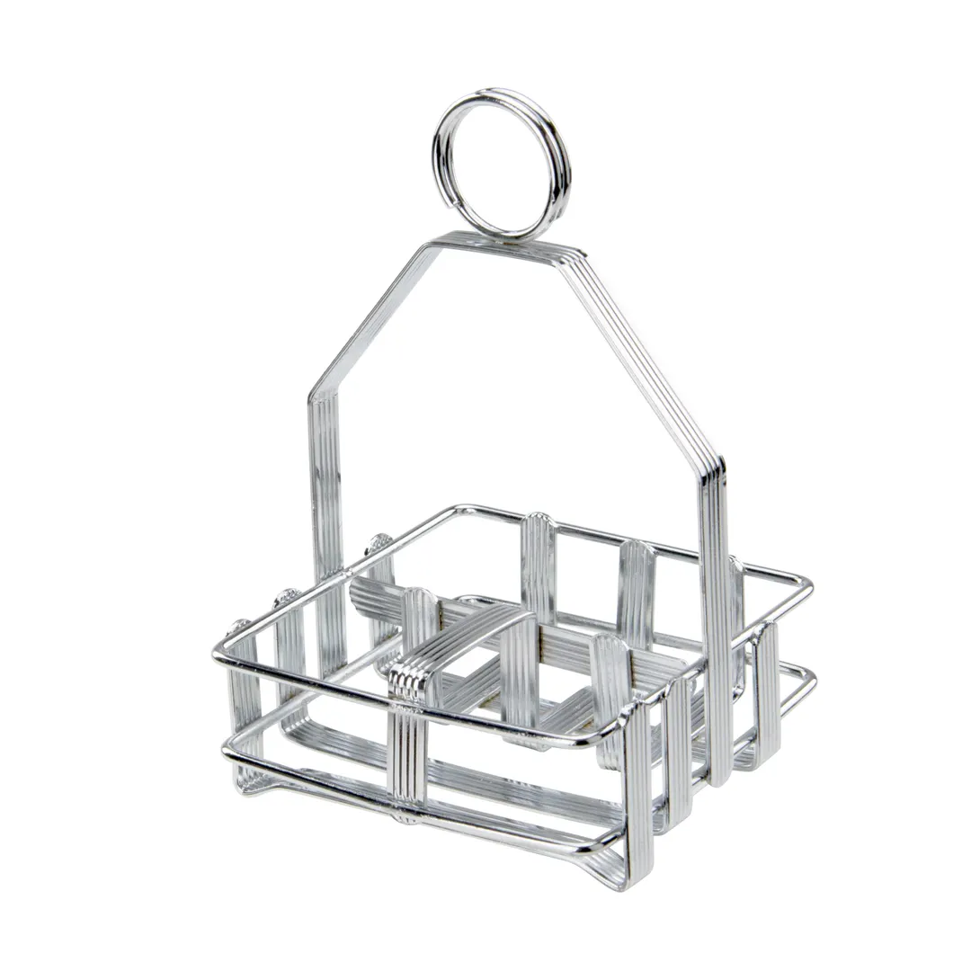 Winco WH-7 Salt and Pepper Shaker/ Sugar Packet Caddy Rack, Fits G-109