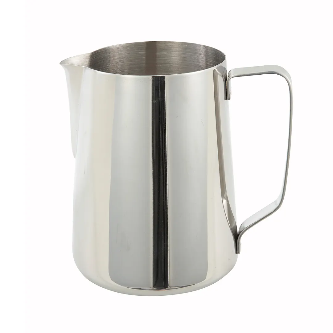 Winco WP-66 66 oz. Frothing Pitcher - Stainless Steel