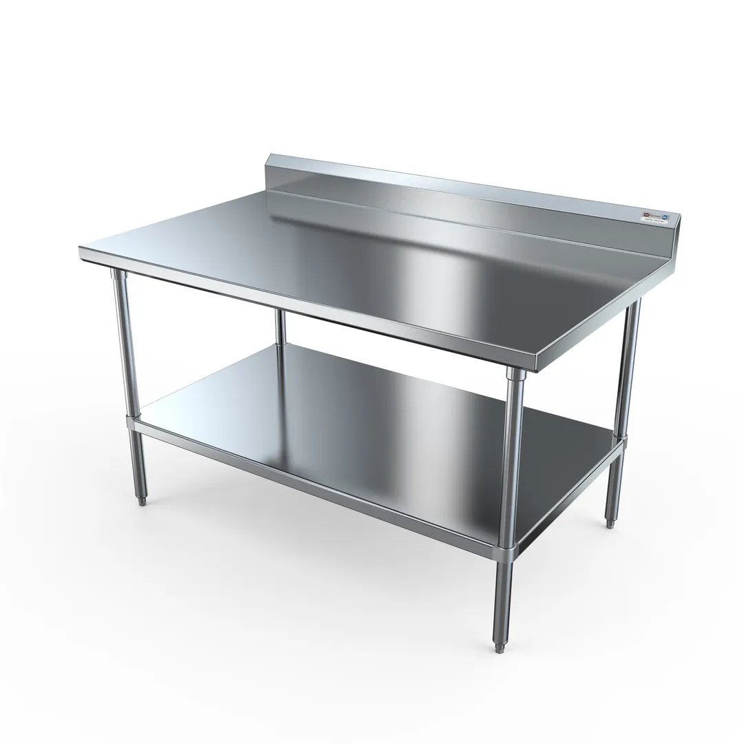 NBR Equipment TS4-7236R5 Premium Work Table, 72"W X 36"D X 40-3/4"H Overall Size