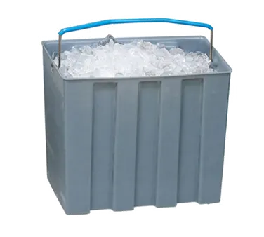 Follett ABICETOTP Totes Ice Carrier, 25 lb Maximum Capacity, Set of 6 for Commercial Ice Machines