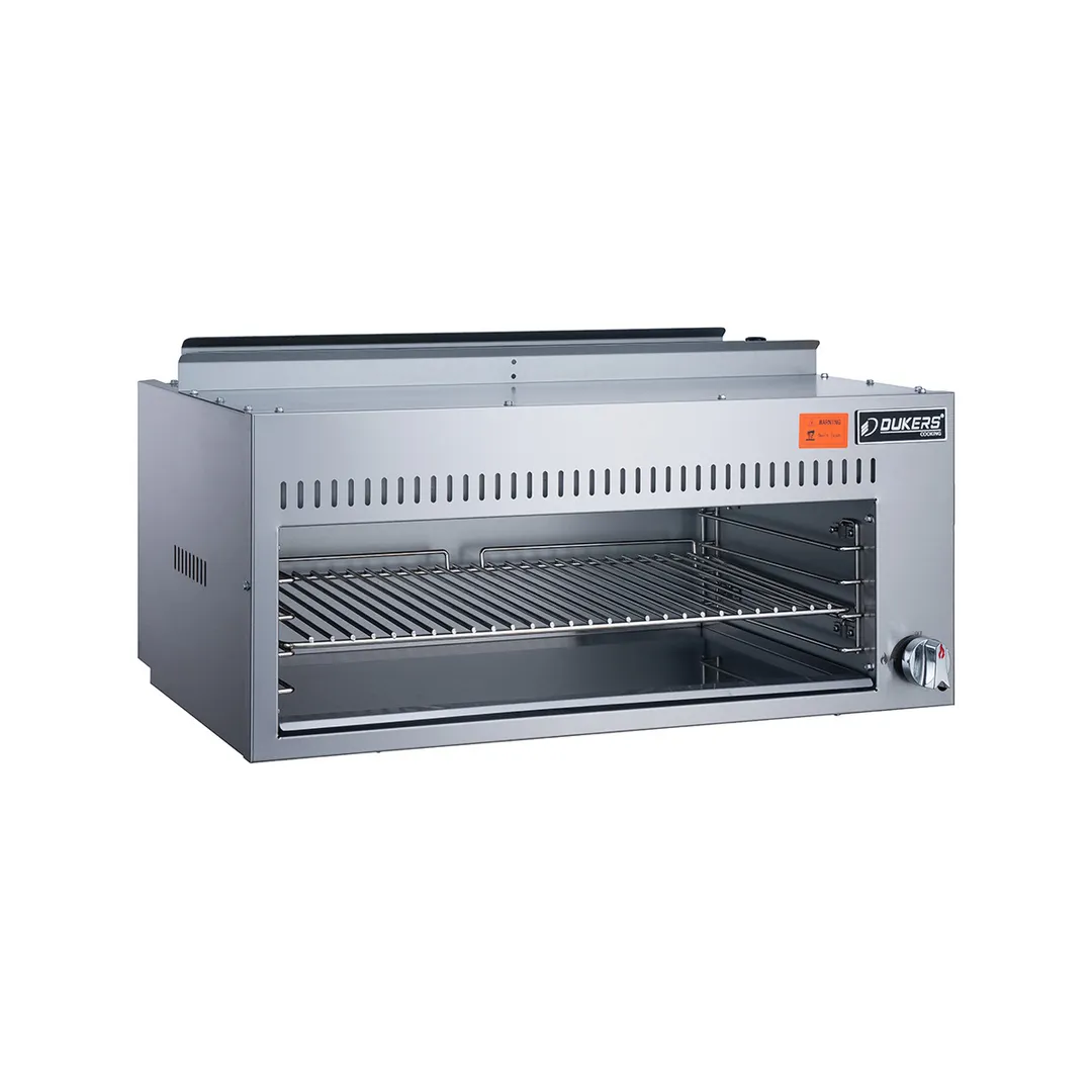 Dukers Appliance Co DCCM36 36" Gas Cheesemelter w/ Manual Controls, 35.000 BTU