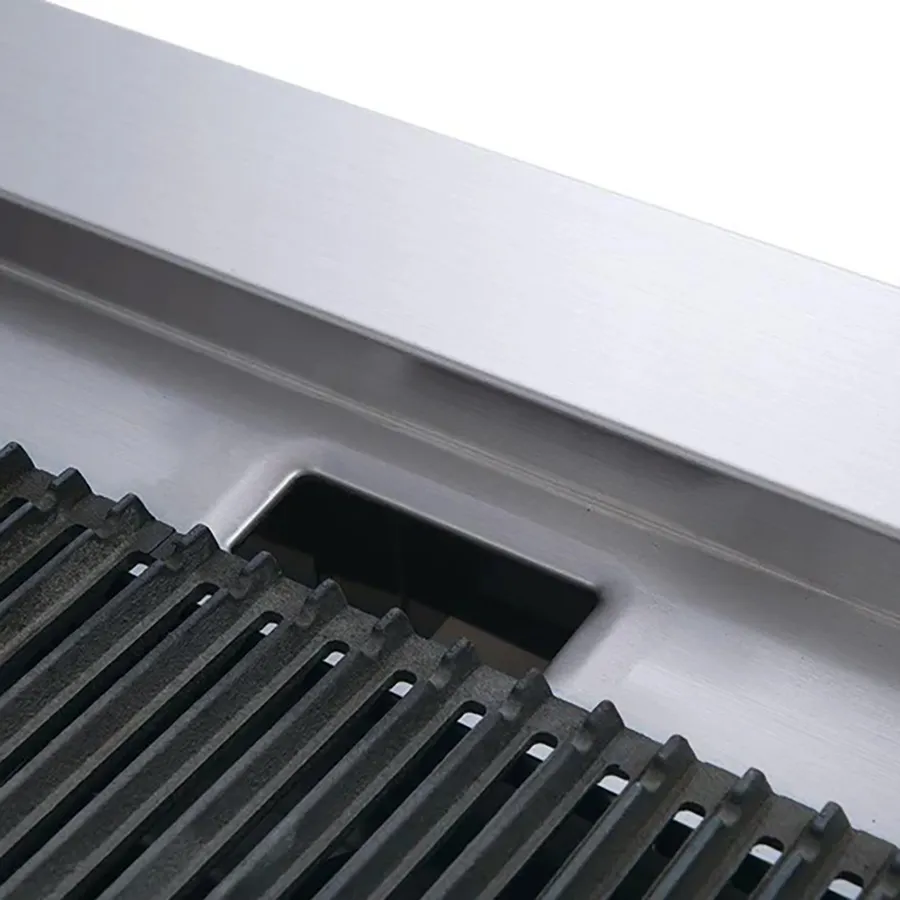 Dukers Appliance Co DCRB36 36" Countertop Gas Radiant/Lava Rock Charbroiler, 105.000 BTU