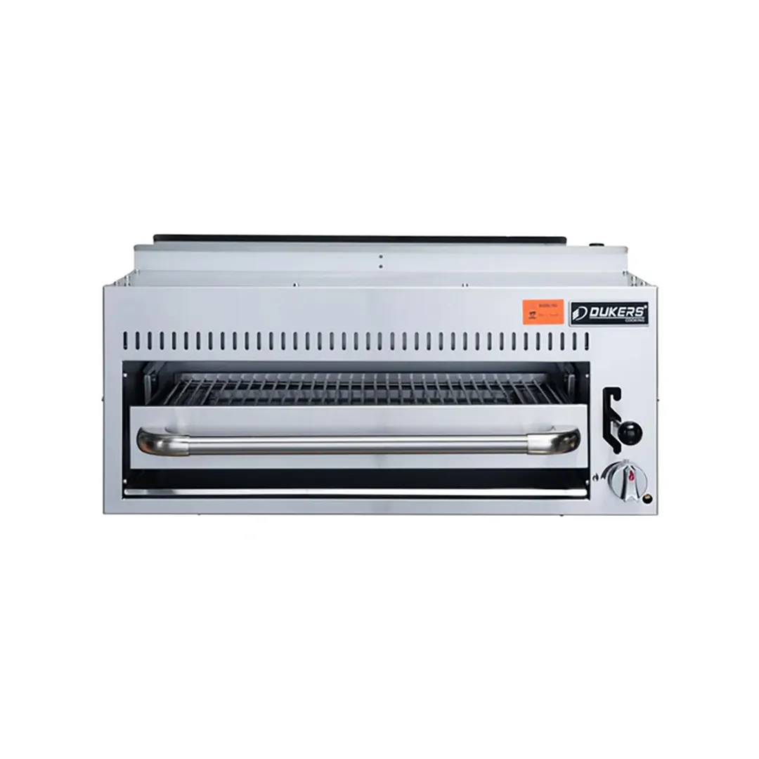 Dukers Appliance Co DCSB36 36" Gas Salamander Broiler w/ (1) Burner, Manual Controls, 35.000 BTU