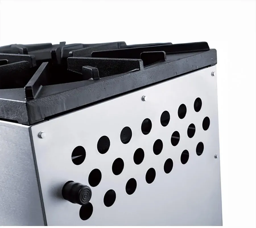 Dukers Appliance Co DCSPB2 18" Gas Stock Pot Range, (2) Three Ring Burners, Low Height, 160.000 BTU 
