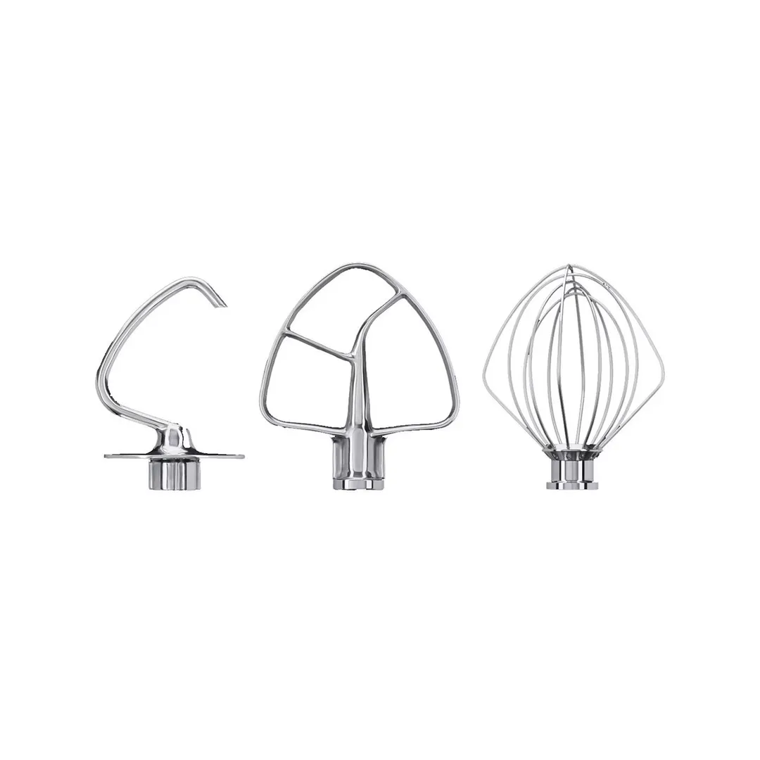 KitchenAid KSM5TH3PSS Stainless Steel 3-Piece Kit for Tilt-Head Stand Mixers