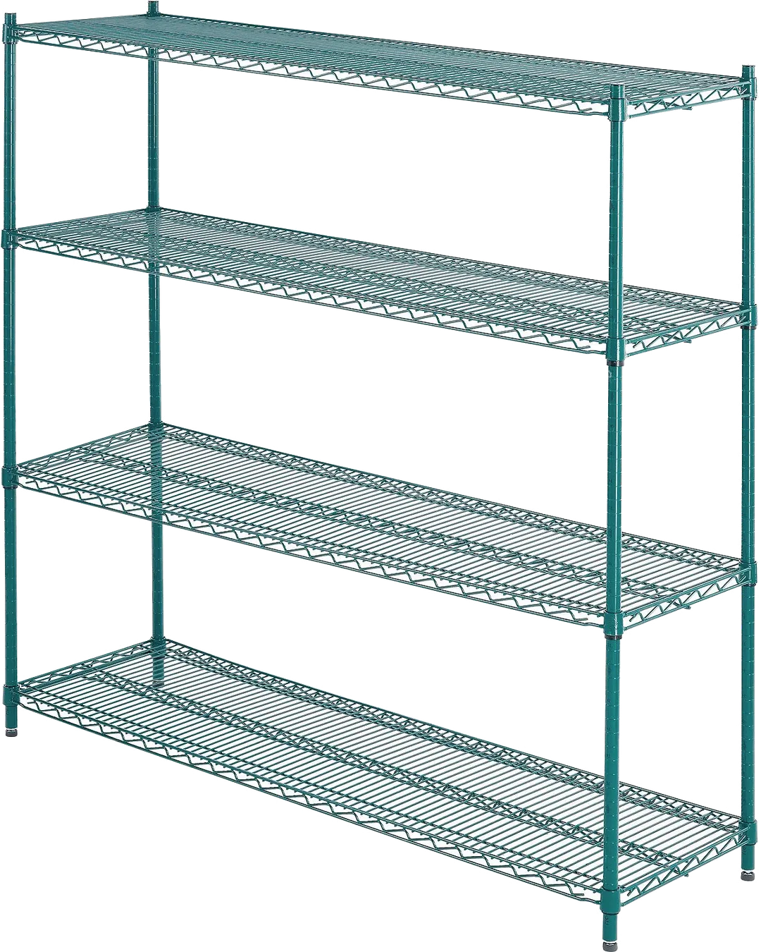 ATS GS1860-4 Heavy Duty Wire Shelving Kit w/ (4) 60"W x 18"D Shelves