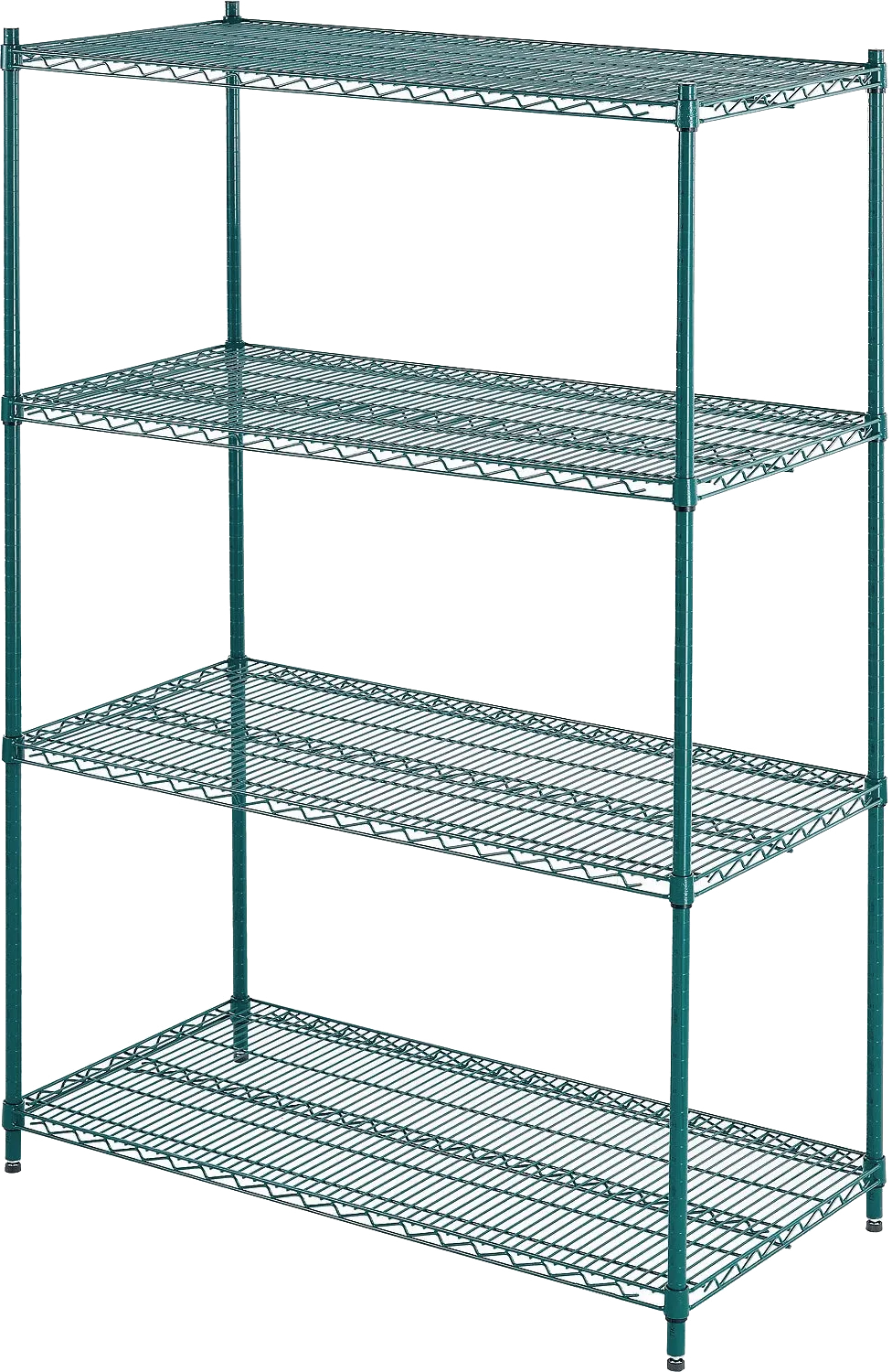 ATS GS2448-4 Heavy Duty Wire Shelving Kit w/ (4) 24"W x 48"D Shelves