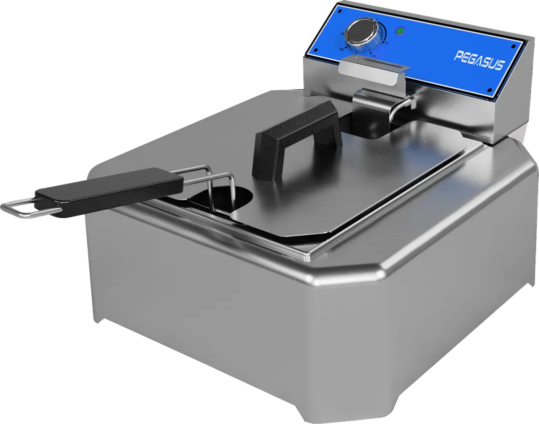 Pegasus FRC-10E Countertop Fryer, Electric, 15.9"W X 10.2"D X 17.2"H by Galaxy Group