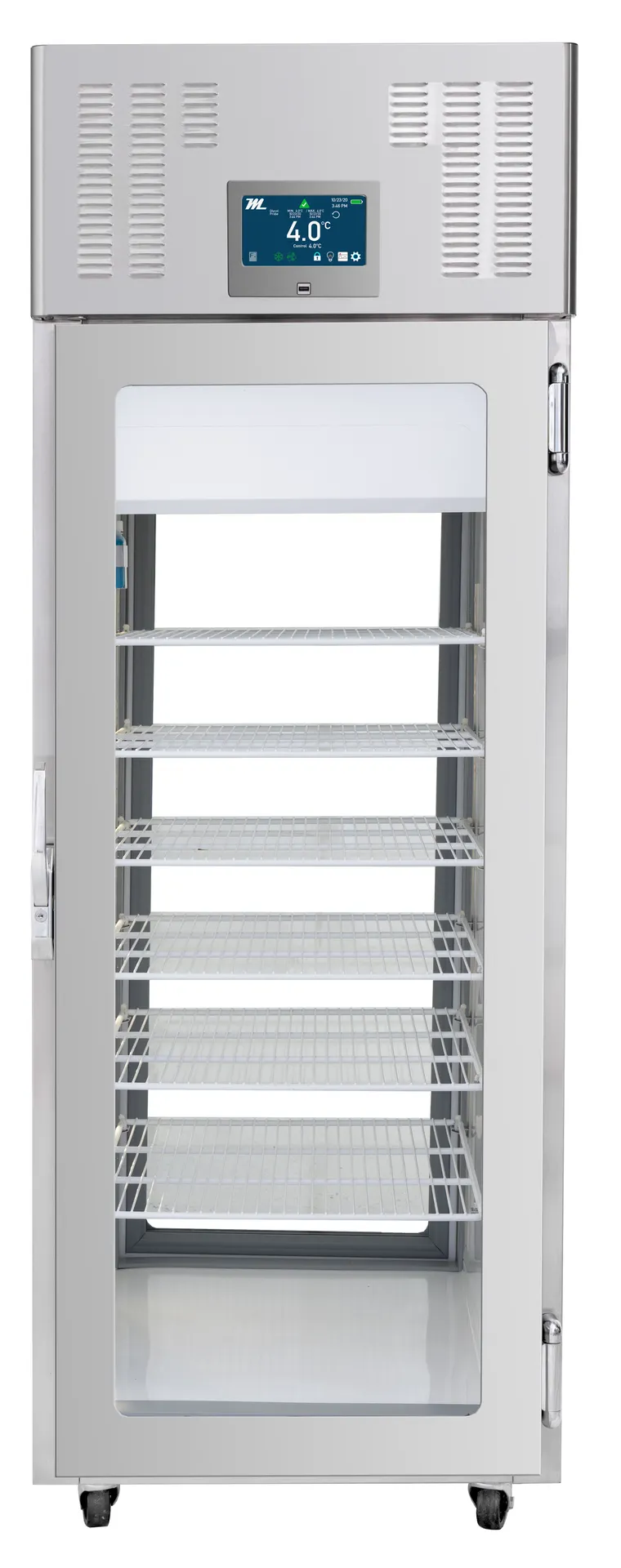 Migali EVOX-1PT-LB 27" Glass Door Medical Refrigerator 21.8 Cu Ft Auto‑Defrost LCD R‑134a 115V ADA