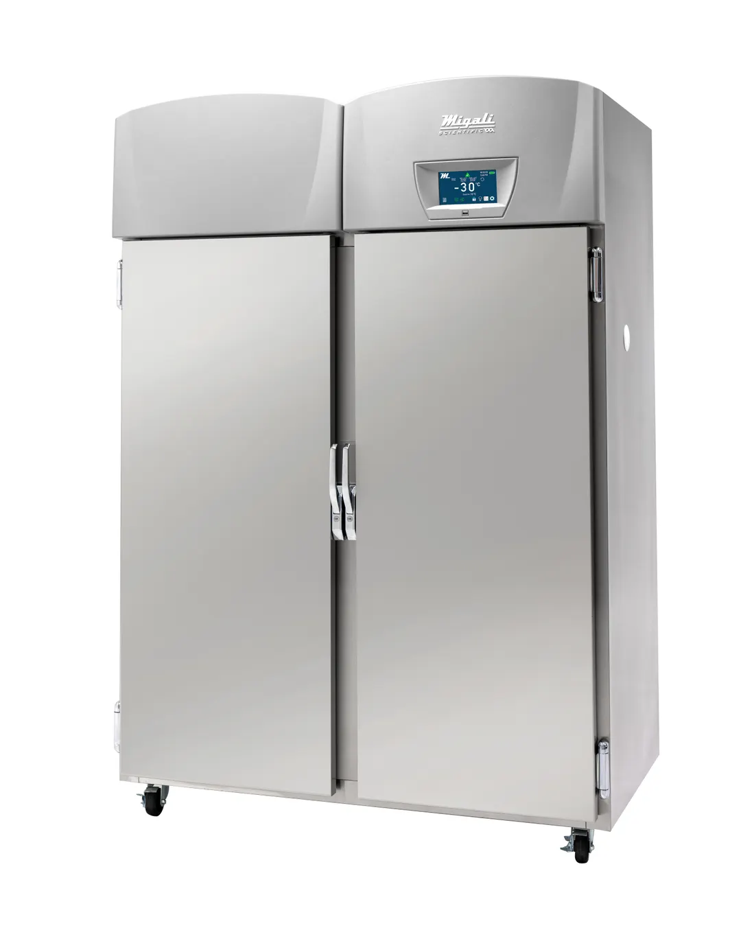 Migali EVOX-2F-LB-RC 44.9 cu ft Medical Freezer, Solid Door, Stainless Exterior/Interior, Compressor