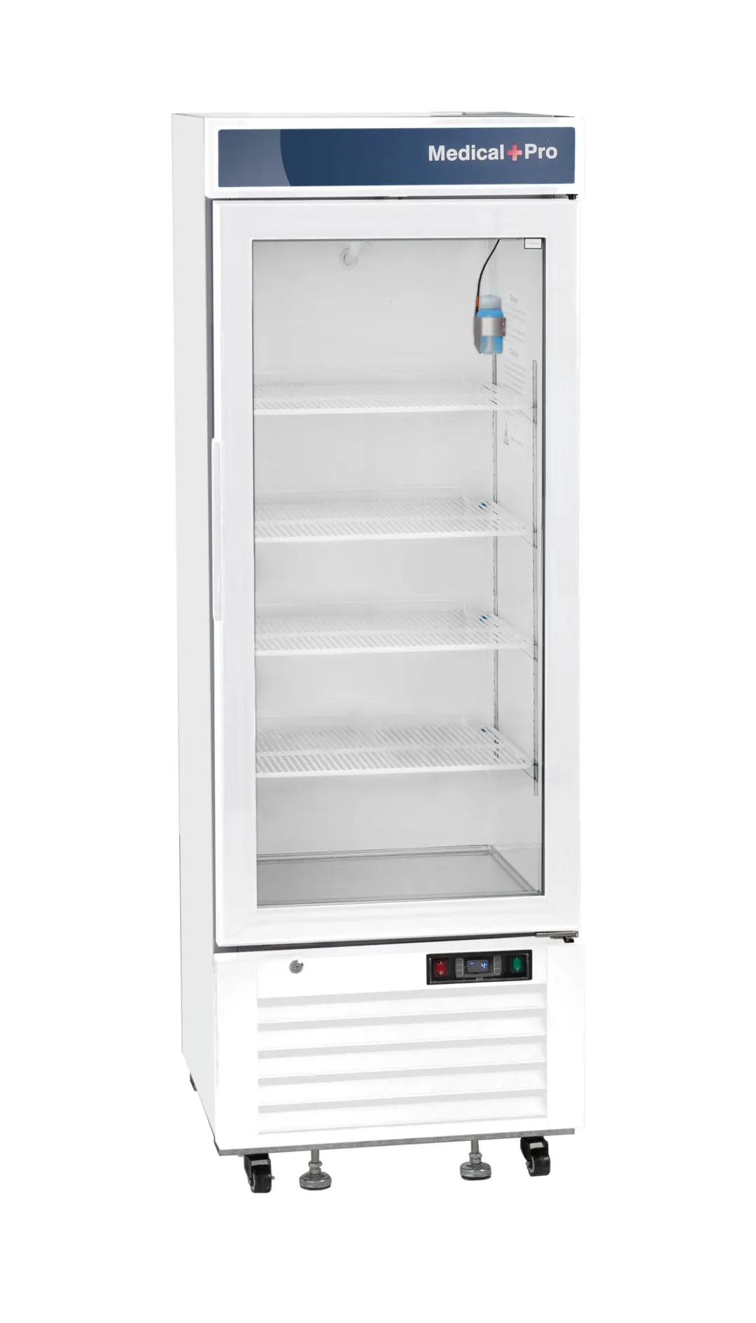 Migali MP-12RM-HC Medical Refrigerator, 12 cu ft White, Glass Door, Digital Temp Control ENERGY STAR