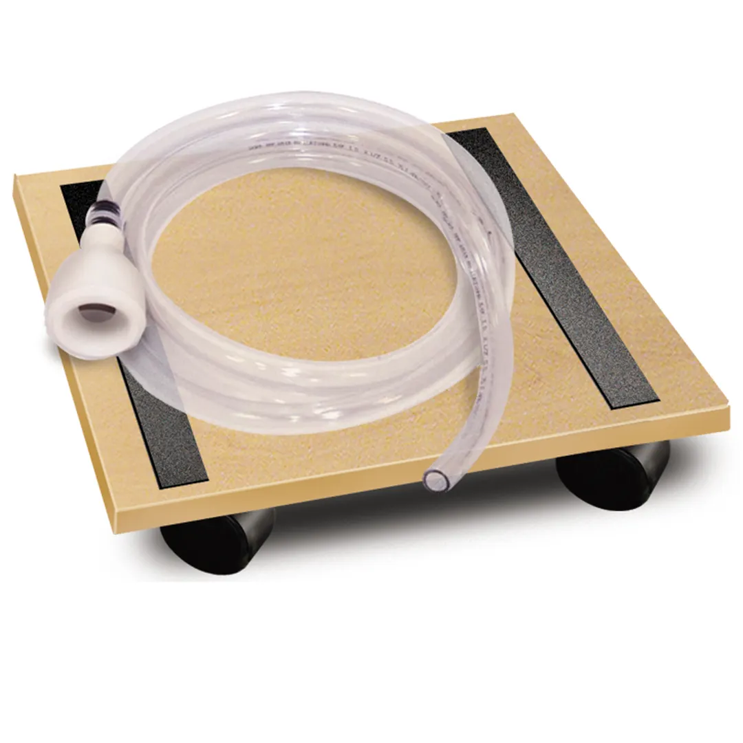 Ozark River Manufacturing AC-03-RLL Tank Dolly, 12x12x3.5in, Plastic, 57.5in Fill Tube, 2in Casters