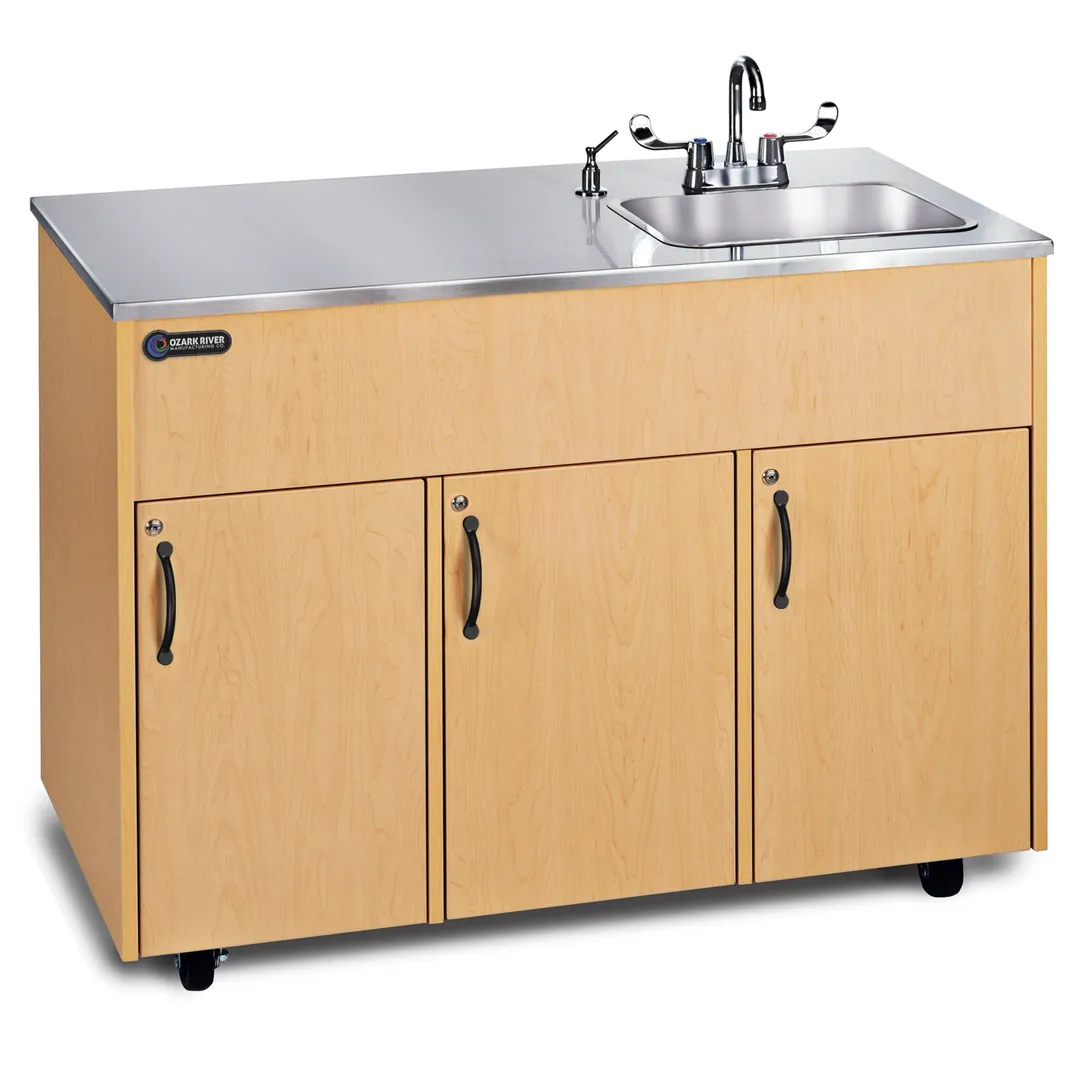 Ozark River Manufacturing ADAVM-SS-SS1DN Portable Hand Sink, Hot Water