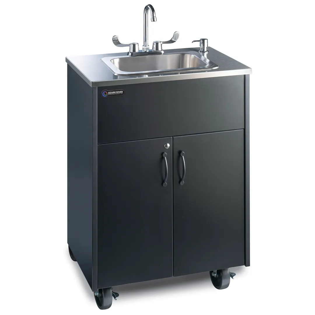 Ozark River Manufacturing ADSTK-SS-SS1DN Portable Hand Sink, Hot Water
