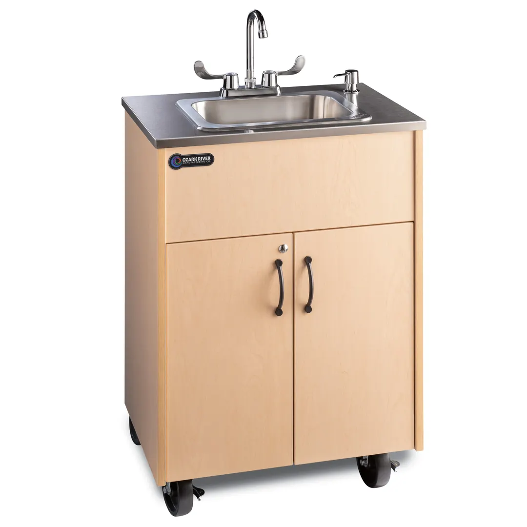 Ozark River Manufacturing ADSTM-SS-SS1DN Portable Hand Sink, Hot Water