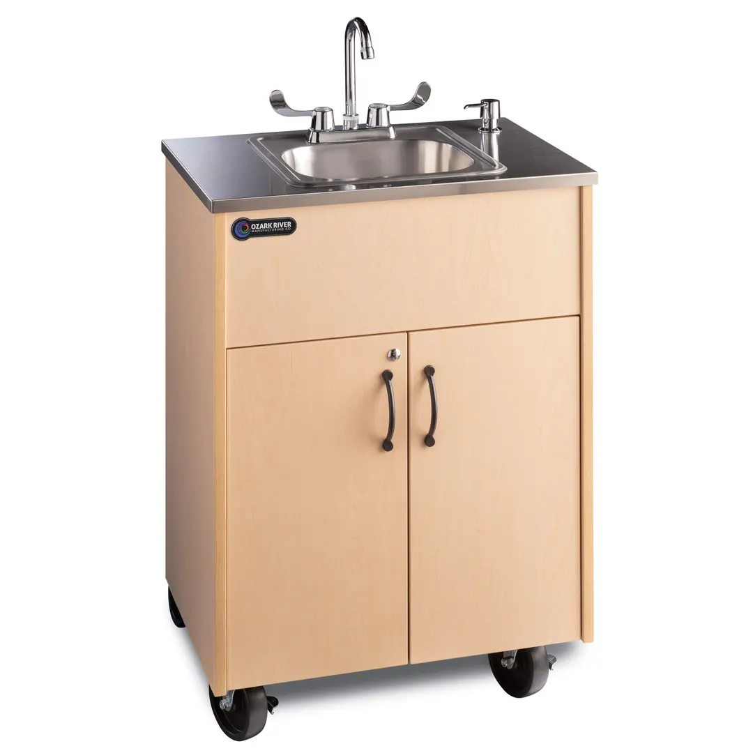 Ozark River Manufacturing ADSTM-SS-SS1N Portable Hand Sink, Hot Water