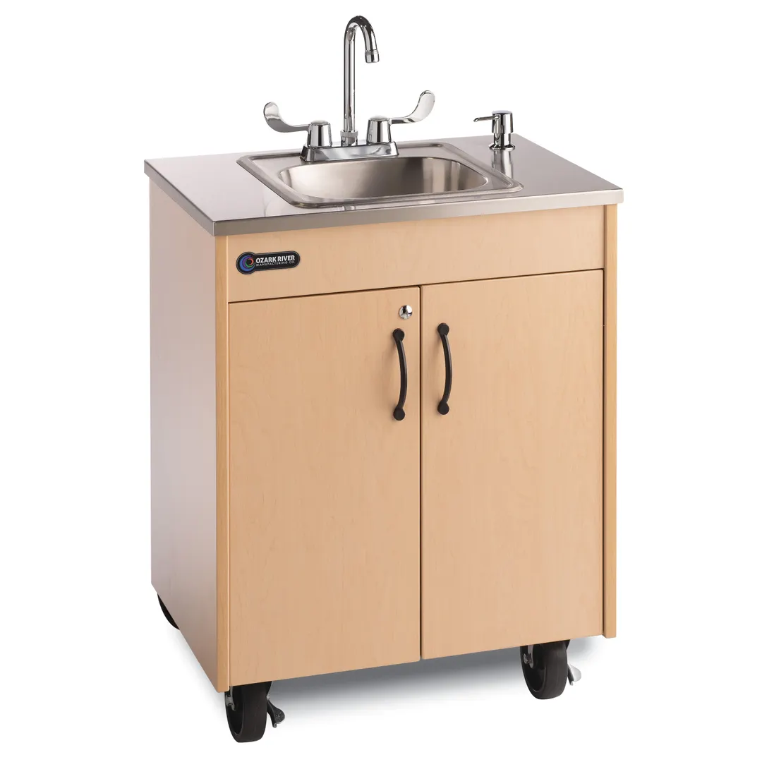 Ozark River Manufacturing CHSTM-SS-SS1N Portable Hand Sink, Hot Water