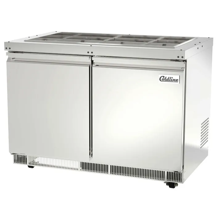 Coldline CBT-48 46"  Refrigerated Salad Bar, 14 cu. ft.
