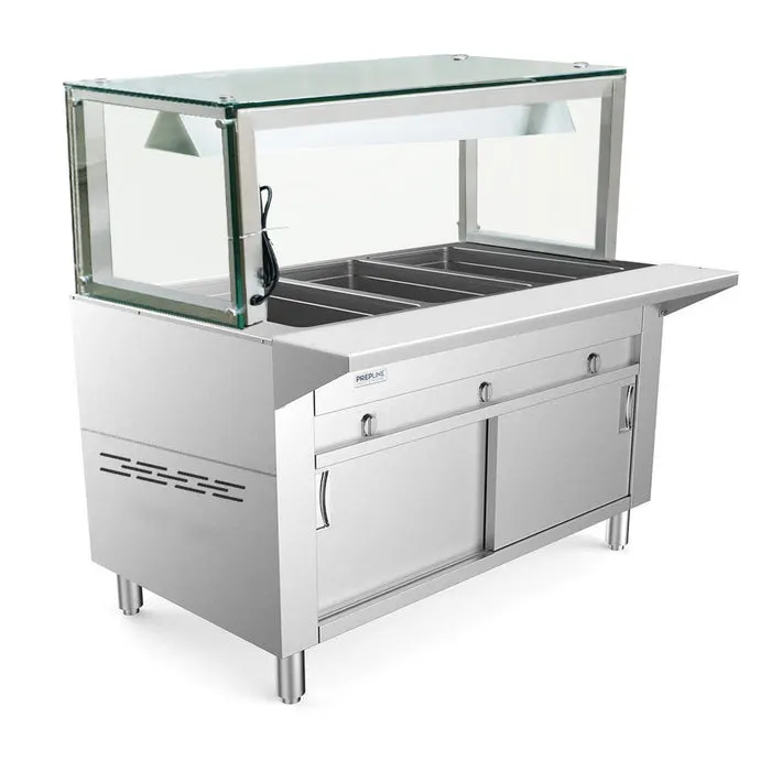 Prepline GSTC48-3S-LT Prepline Hot Food Steam Table