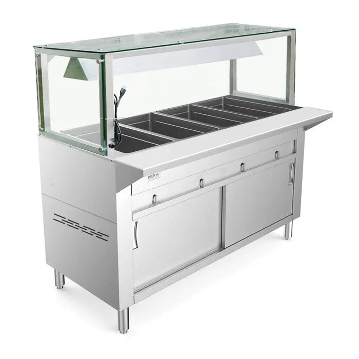 Prepline GSTC60-4S-LT Prepline Hot Food Steam Table