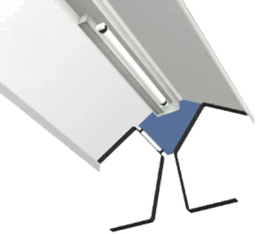 Duke LED-5 Led Light Under Shelf, Wired To Base, 120V/60/1-Ph
