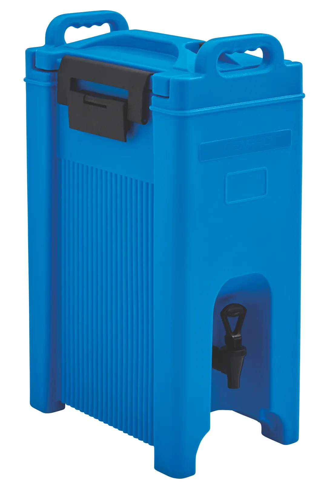 Hubert 76025 CenPro Insulated Beverage Dispenser 5‑Gallon Blue Plastic 10‑1/2" W x 17" D x 25‑3/4" H