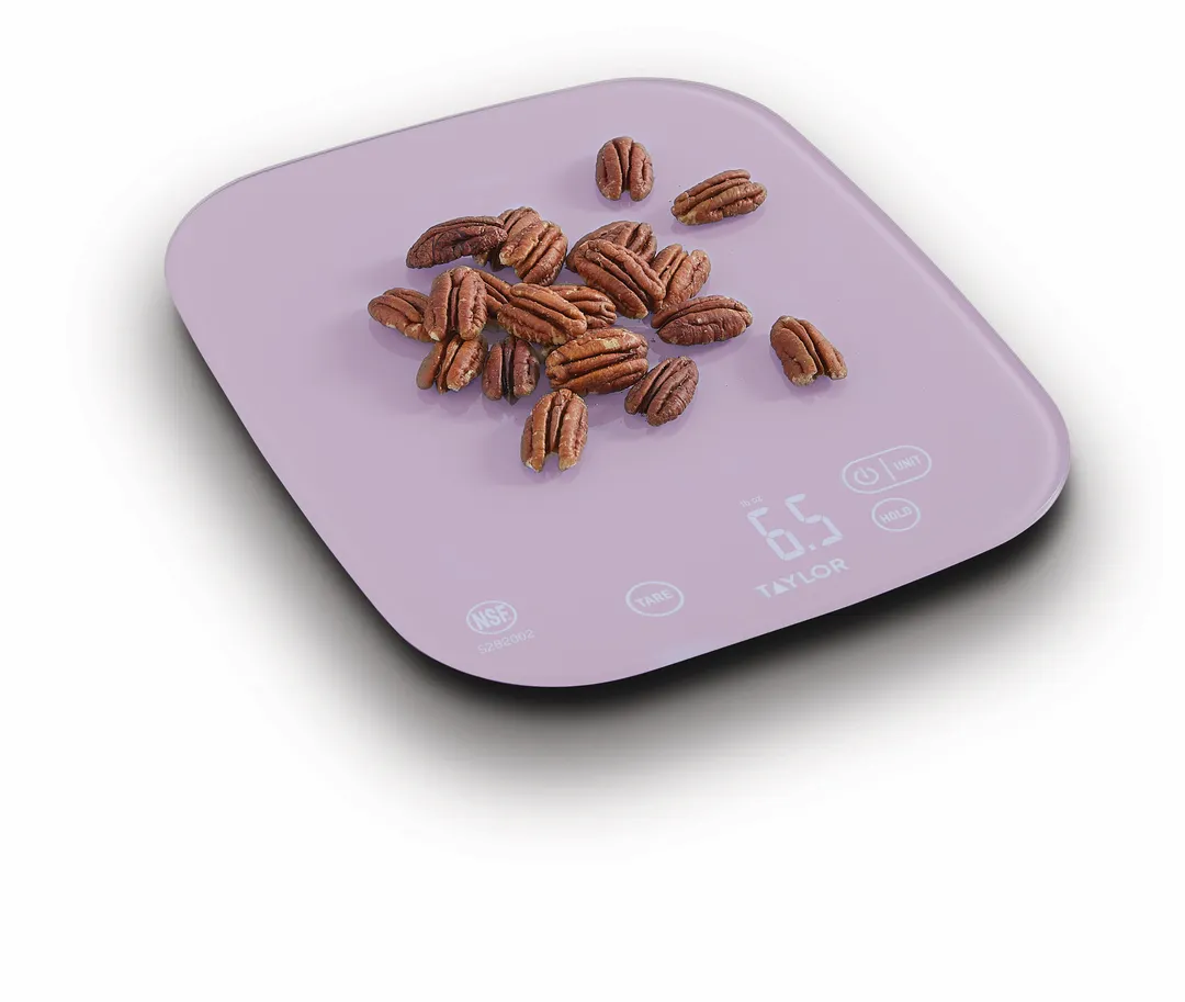 Taylor Precision 5282002PR Waterproof Digital Scale, 30 Lb, Purple Allergen