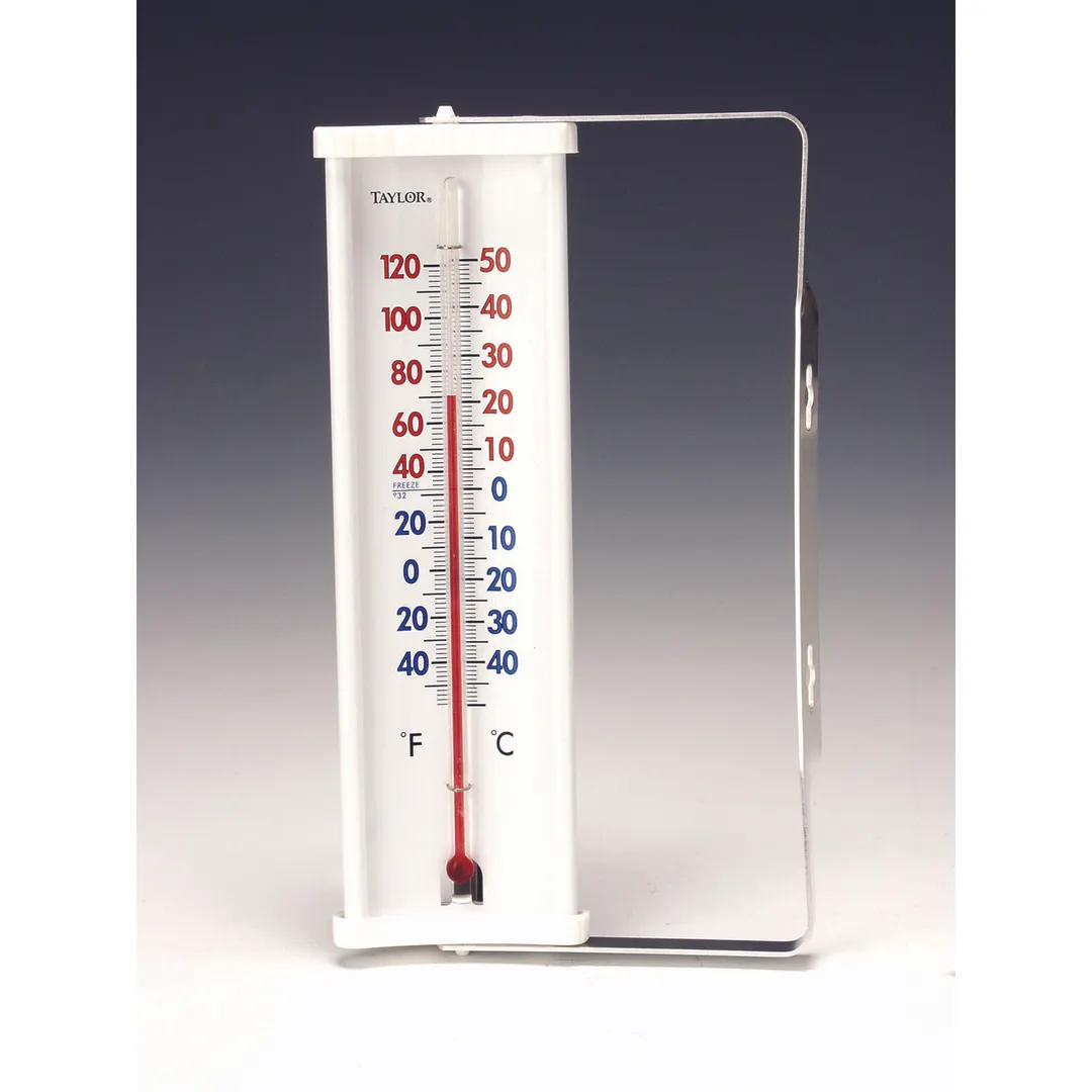 Taylor Precision 5316N Window Thermometer, Tube Type, -40°F to 180°F, Offset Mount, Weatherproof
