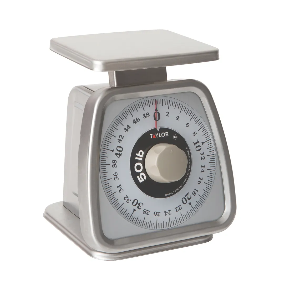 Taylor Precision TS50 Portion Control Scale, Analog, 50 Lbs. X 4 Oz. Capacity