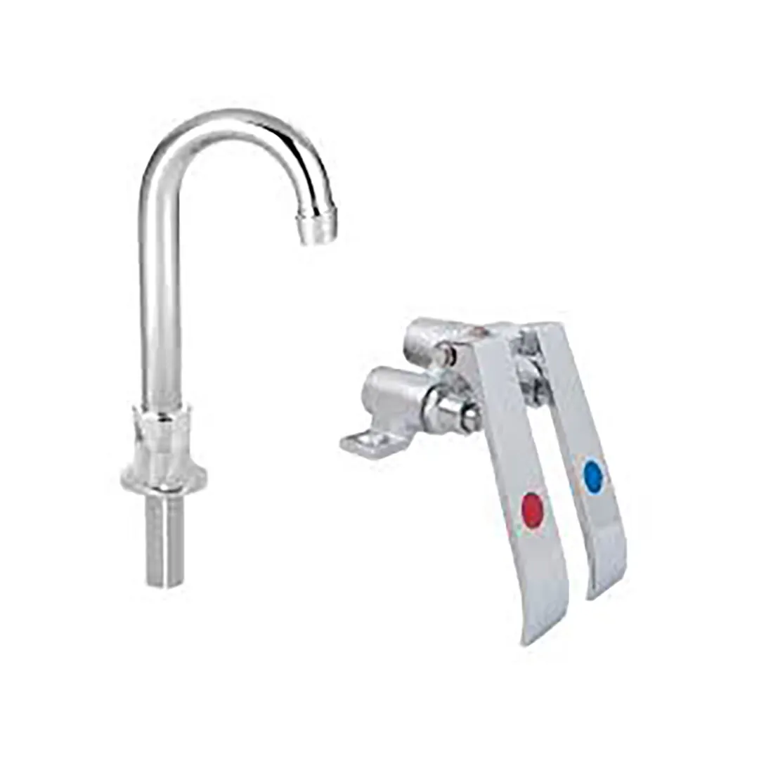 Serv-Ware SSKV-GF Knee Valve, with Goose Neck Faucet