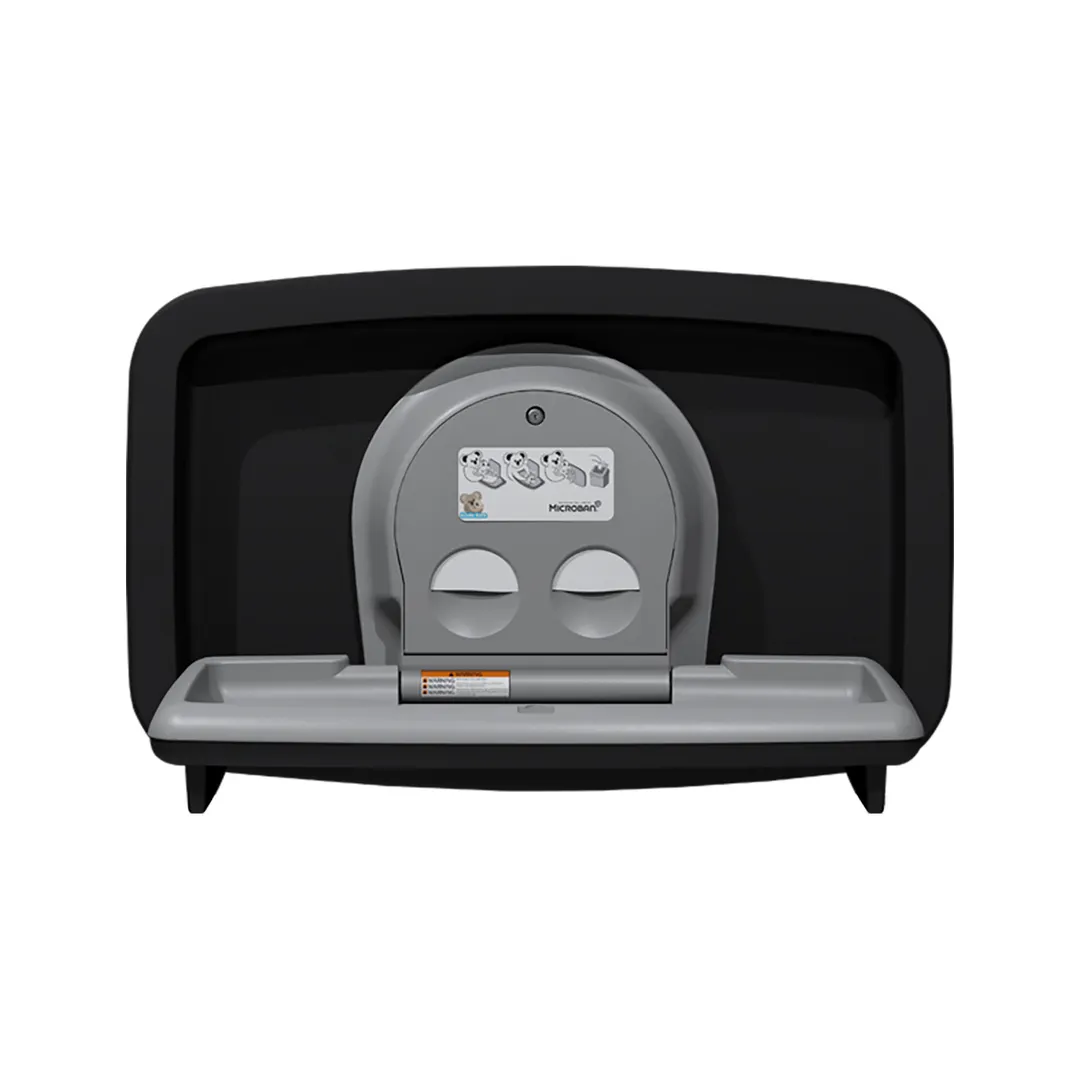 Koala KB310-SSRE-MBLK Baby Changing Station, Horizontal, Recessed