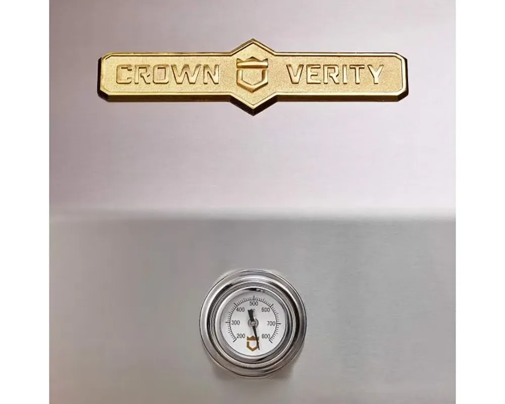 Crown Verity CV-MCB-30PRO-NG 30" Professional Series Natural Gas Outdoor Grill/Charbroiler