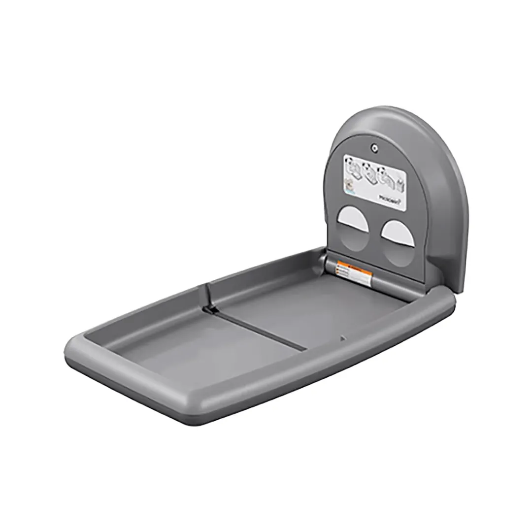 Koala KB301-01 Baby Changing Station, Vertical, Grey Wall Mount