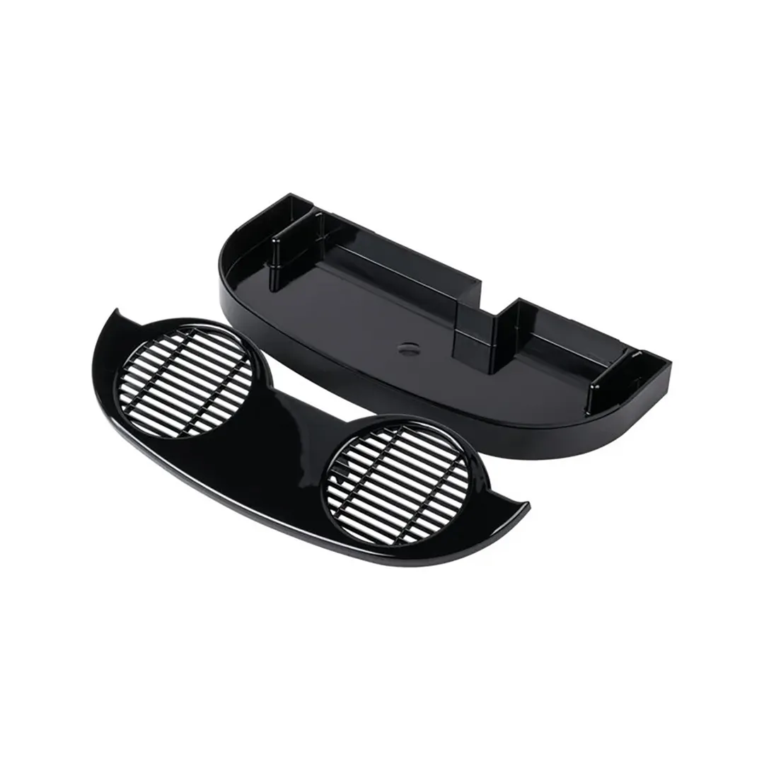 BUNN 34000.0403 Hopper Set with Black Lighted Lids / Gourmet