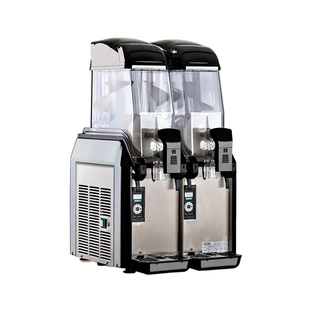 Elmeco G21ELME4N10AYSB Bowl Type Non-Carbonated Frozen Drink Machine w/3.2 gal - Double/Autofill