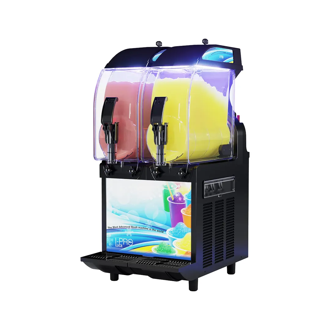 Crathco® I-PRO 2E W/ LIGHT + UV Frozen Granita Dispenser w/2.9 gal & nUV LED - 115V - Double