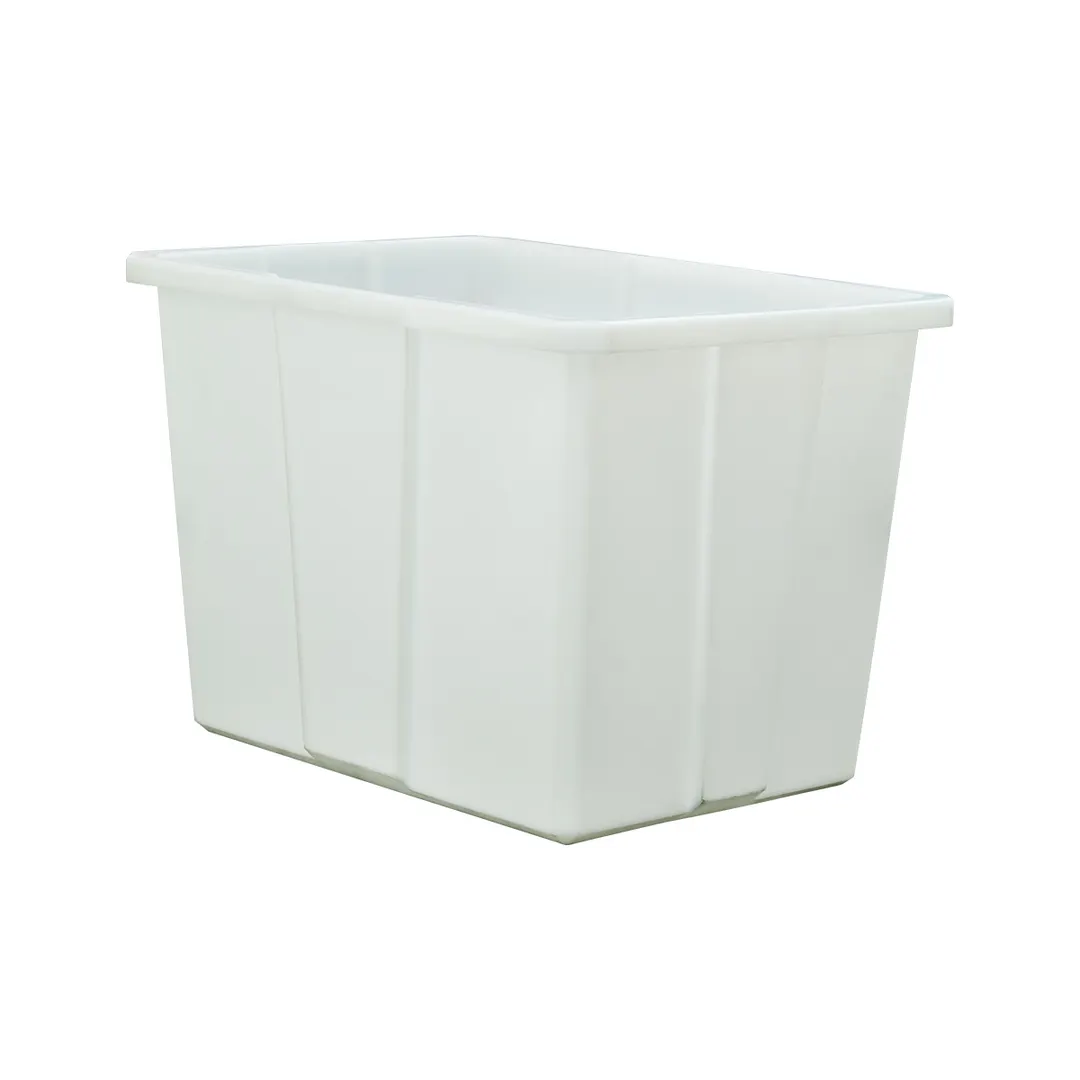 New Age 0814 White 14 Bushel Polyethylene Tub - Fits Dolly 51619